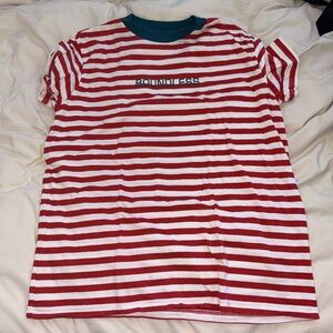 No boundaries striped shirt “boundless”